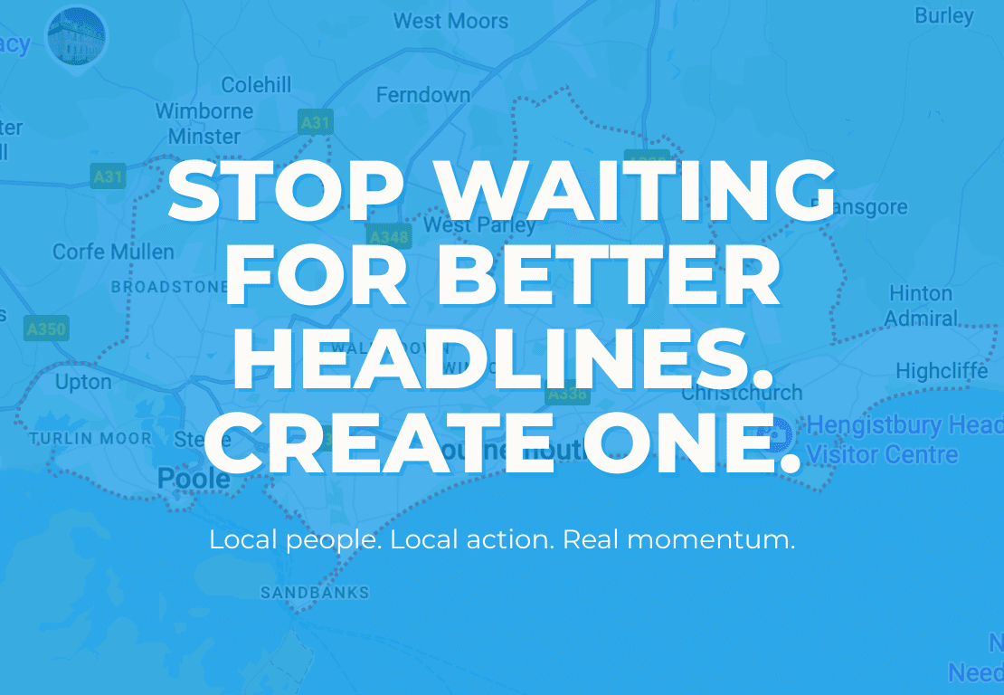 stop waiting for better headlines. create one.