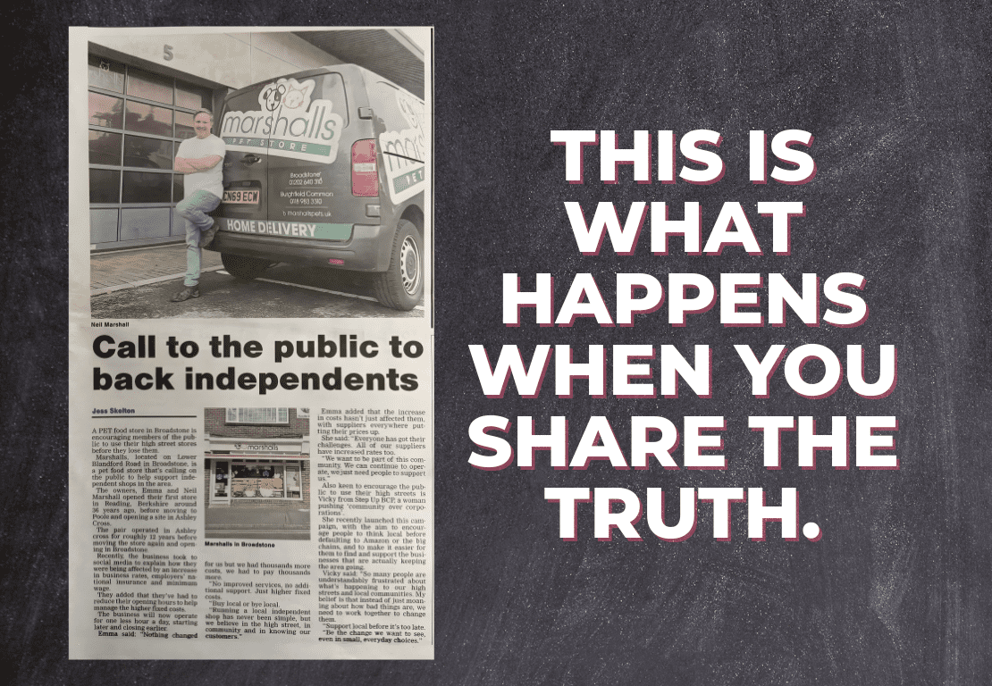 this is what happens when you share the truth.